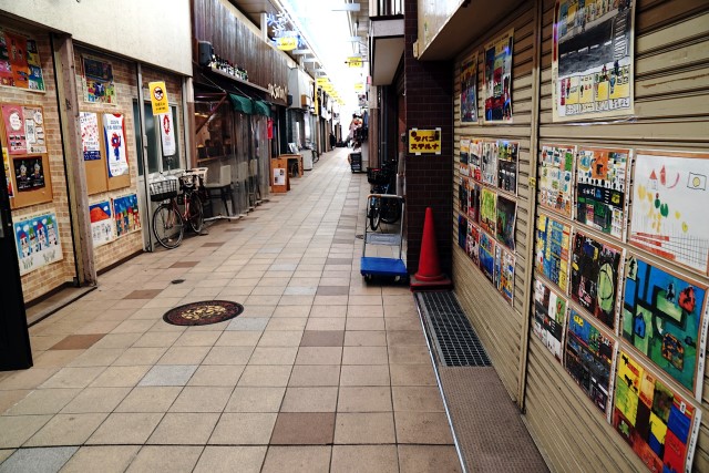 すいたうん｜JR吹田駅周辺商店街ポータルサイト | こんな商店街がいいな! 子どもたちの絵画展 開催